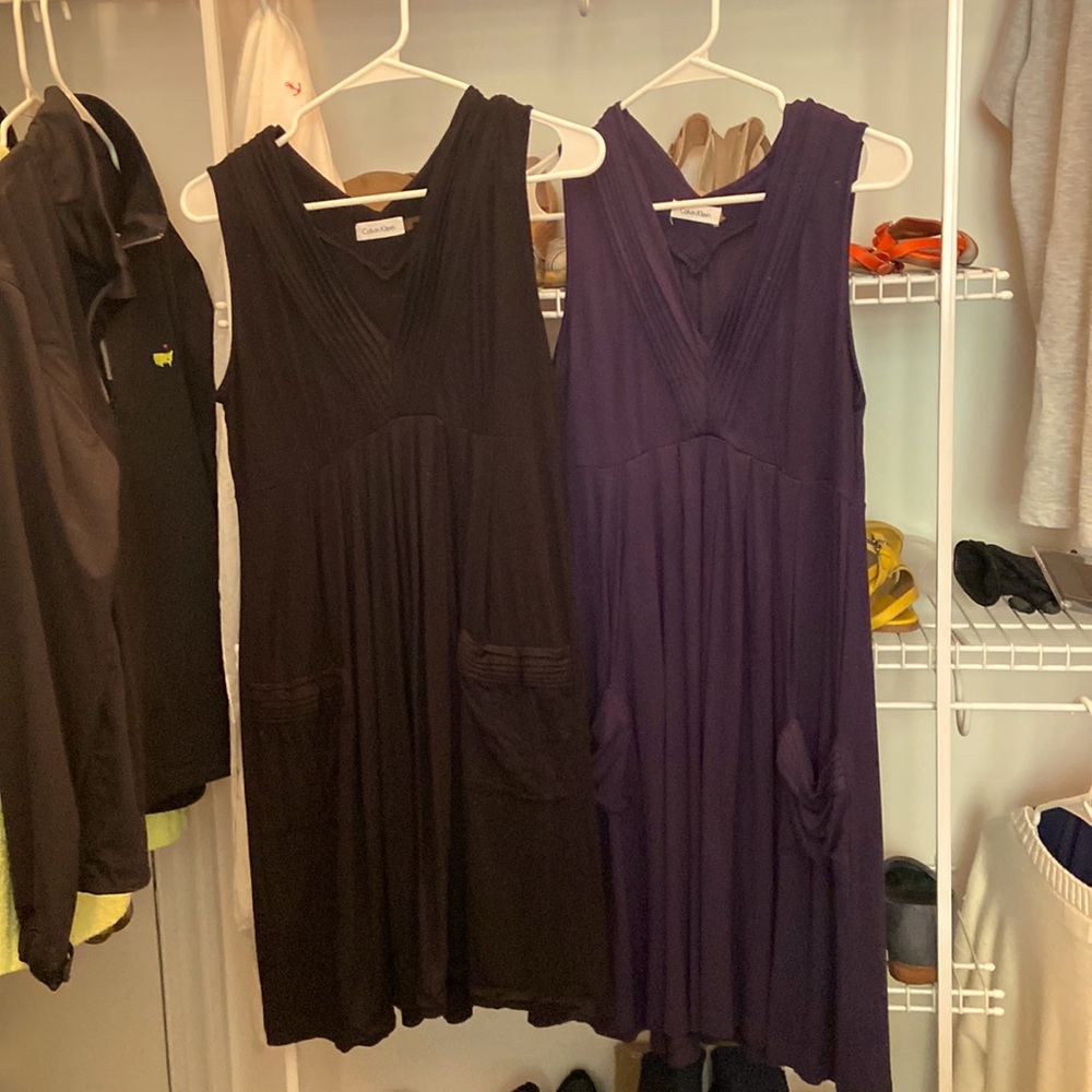 Two Calvin Klein Dresses
